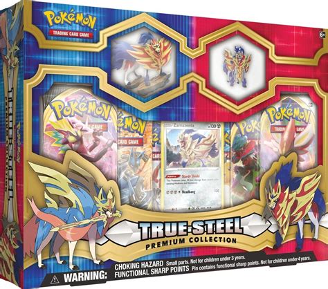 zamazenta true steel box|Pokémon TCG: True Steel Premium Collection.